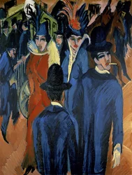 Berlin Street Scene, 1913
